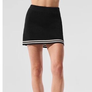 ALO Tennis Club Sweater Knit Skirt